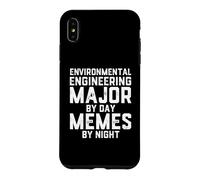Environmental Engineering Major Day Memes Night Ecological Case for iPhone XS Max