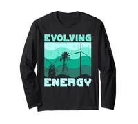 Environmental protection EVOLVING ENERGY Strom Long Sleeve T-Shirt