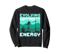 Environmental protection EVOLVING ENERGY Strom Sweatshirt