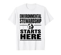 Environmental Protection & Sustainability, Eco Friendly Gift Value Graphic T-Shirt