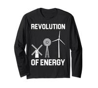 Environmental REVOLUTION OFF ENERGY FUNNY Energy Long Sleeve T-Shirt