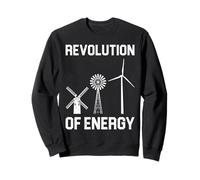 Environmental REVOLUTION OFF ENERGY FUNNY Energy Sweatshirt