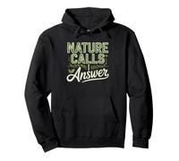Environmental Scientist Nature Calls Fieldwork Humor Outdoor Pullover Hoodie