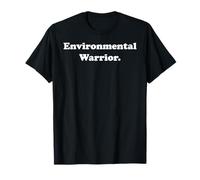 Environmental Warrior Eco Message Statement T-Shirt