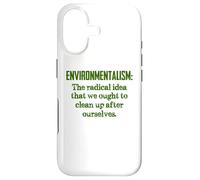 Environmentalism Definition for Environmentalist and Earth Case for iPhone 17