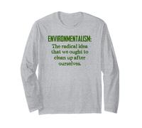 Environmentalism Definition for Environmentalist and Earth Long Sleeve T-Shirt