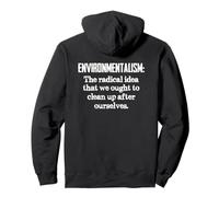 Environmentalism Definition for Environmentalist and Earth Pullover Hoodie