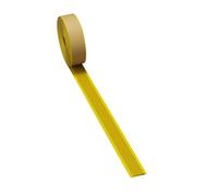 Environmentally Friendly PVC Stair Non Slip Nosing Self Adhesive Backing, Triangular Teeth Increased Friction Stair Nose Edging Waterproof and Freeze Proof(Yellow,5cm)