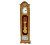 Environmentally Safe Miniature Clock Model From for Dollhouses Decors Concentrated on and Realisms in Accurate 1 12 Proportion Various Decors Styles for Enhancing Miniature Room