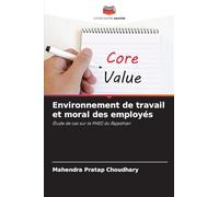 Environnement de travail et moral des employés: Étude de cas sur le PHED du Rajasthan