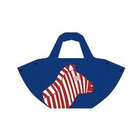 Envirosax Magic Bag - Zebra Large Capacity Multiuse Grocery Shopping Bags Water Resistant Foldable