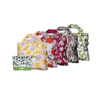 Envirosax Reusable Pouch Sets Polyester Shopping Grocery Bags Set of 5 Gardener's Delight Water Resistant, Multicolor, One Size