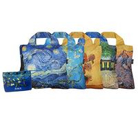 Envirosax Van Gogh Foldable Reusable Grocery Bag Full Pouch Set of 5