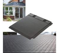 Envirotile Plastic Roof Tile Slate - Shed/Conservatory/Garage/Porch Shingle - 1m2 Pack of 12 Tiles