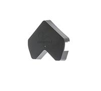 Envirotile Plastic Roof Tiles - Gable/Ridge End Cap - Anthracite Black - Standard Finish