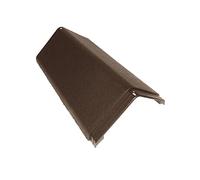 Envirotile Plastic Roof Tiles - Ridge Cap - Brown - Slate Effect Finish