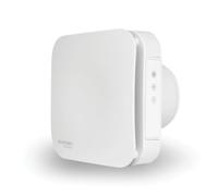 Envirovent QRHT-LC Lo-Carbon White Extractor Fan with Humidity Sensor & Timer - Quiet Bathroom Kitchen & Utility Room Ventilation In White