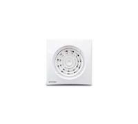 Envirovent Sil100Ht 4" Silent Axial Fan - Adjustable Run-On Timer, Adjustable Humidity Sensor