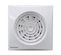 Envirovent SIL100S "Silent" Extractor Fan for Bathroom/En-Suites (NO Timer)