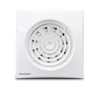 Envirovent Sil100Tp12V 4" Selv Silent Axial Fan - Adjustable Run-On Timer And Pullcord