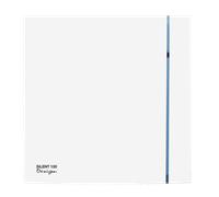Envirovent Silent Design 100mm Pullcord in Silver - SILDES100PS