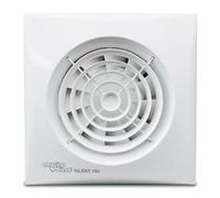 Envirovent Silent 100mm Quiet Toilet & Bathroom Fan with Humidistat & Timer - SIL100HT