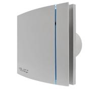 Envirovent Silent Design 100mm Pullcord in Silver - SILDES100PS