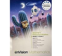 enVision Mathematics, Teacher's Resource Masters, Grade K Volume 2, c. 2020, 9780134954080, 0134954084