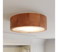 Envostar Kerio ceiling lamp Ø 27 cm pine rustic