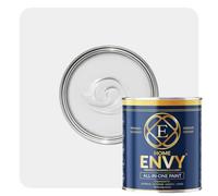 ENVY All-in-One Paint - High Coverage Paint for Interior & Exterior Walls, Wood & Furniture | Multi Surface Paint & Primer | Designer Colours For All Walls - Light Grey Mist - 5L - Matt
