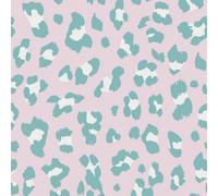 Envy Big Cat Bubblegum Animal Print Smooth Wallpaper Sample