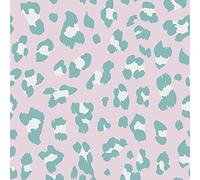 Envy Big Cat - Bubblegum Wallpaper | Paste The Wall Application | Blue Novelty Wallcovering | Eco-Friendly