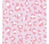 Envy Big Cat Candyfloss Animal Print Smooth Wallpaper Sample