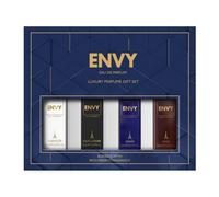 Envy Gift Set Perfume For Men - 20 Ml Each, Pack Of 1 | Long Lasting Perfume | Absolute, Oud Luxure, Brave & Vivid