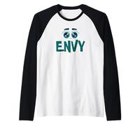 Envy Minimalist Funny Raglan Baseball Tee