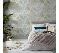 Envy Savannah Pastels Natural Floral Wallpaper