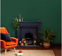 Envy Stitch Please Jungle Green Textured Plain Wallpaper