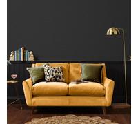 Envy Stitch Please Night Black Textured Plain Wallpaper