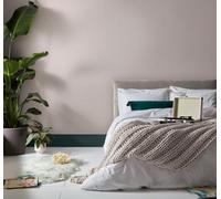 Envy Stitch Please Peachy Pink Textured Plain Wallpaper