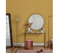 Envy Stitch Please Saffron Yellow Textured Plain Wallpaper