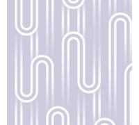 Envy Ups N Downs Lavender Geometric Smooth Wallpaper Sample