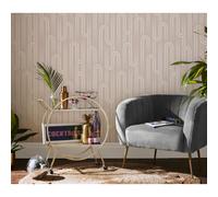 Envy Ups n Downs Peach Wallpaper