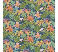 Envy So Exotic Night Floral Smooth Wallpaper