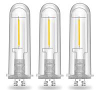 enwant Solar Lantern Replacement Bulbs, Upgraded Solar Outdoor LED Light Bulbs 3V Bright Light Bulbs Waterproof for Yard Landscape Path Lawn Patio Walkway (3)
