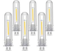 enwant Solar Light Replacement Bulbs for Fence Garden Post Patio Backyard LED Outdoor Solar Light Bulbs Solar Powered, Waterproof Solar Outdoor Light Bulbs (6)