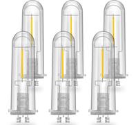 enwant Solar Outdoor LED Light Bulbs, 3V Bright Solar Garden Lantern Light Bulbs Waterproof for Yard Landscape Path Lawn Patio Walkway, Warm White(6 Pack)