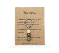 EnweiBingshi Crystal Keyring, Natural Crystal Keychain, Good Luck Key chain Gifts for New Beginnings, Inspirational Encouragement Gift for Women Men Family Friends Divorce New Job