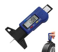 Enweibingshi Tyre Tread Depth Gauge, 0-25.4mm/Inch Digital Tire Tread Depth Checker with LCD Display, Portable Measuring Tool for Cars Trucks Motorcycles Vans
