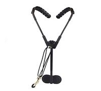 EnweKapu Saxophone Harness Adults, Saxophone Shoulder Neck, Three-point Support System Adjustable Strap for Tenor, Soprano, Baritone Saxophones
