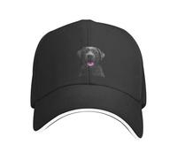 ENWIND Baseball Cap Black Labrador Retriever Dog Black Lab Baseball Cap Icon Gentleman Hat Horse Hat Baseball for Men Women's hat